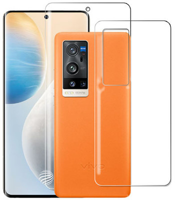 MUTAALI Front and Back Tempered Glass for vivo X60 Pro Plus 5G(Pack of 1)