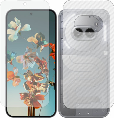 MOBART Front and Back Tempered Glass for Nothing Phone 2A Plus(Pack of 2)