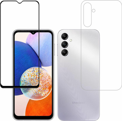 Vatsin Front and Back Tempered Glass for Samsung Galaxy A15 5G(Pack of 2)