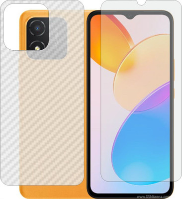 MOBART Front and Back Tempered Glass for HONOR X5(Pack of 2)