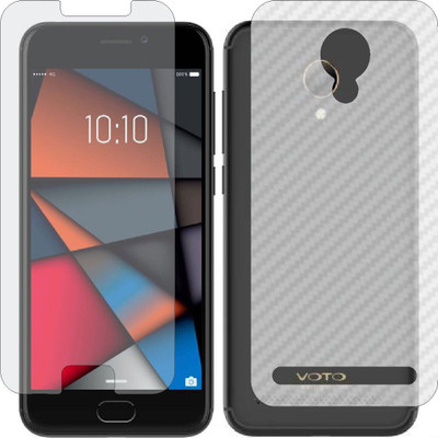 MOBART Front and Back Tempered Glass for VOTO V2I(Pack of 2)