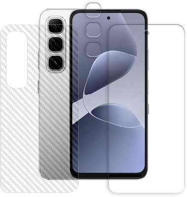 ARBAN Front and Back Tempered Glass for Infinix Hot 60i 4G Tempered Glass Screen Protector | Anti-Scratch | Edge to Edge Full Coverage | 9H Hardness ( 1 FRONT SCREEN GUARD + 1 BACK CARBON FIBER SKIN + 1 CAMERA LENS PROTECTOR )(Pack of 1) ARBAN Front and Back Tempered Glass for Infinix Hot 60i 4G Tempered Glass Screen Protector | Anti-Scratch | Edge to Edge Full Coverage | 9H Hardness ( 1 FRONT SCREEN GUARD + 1 BACK CARBON FIBER SKIN + 1 CAMERA LENS PROTECTOR )(Pack of 1)