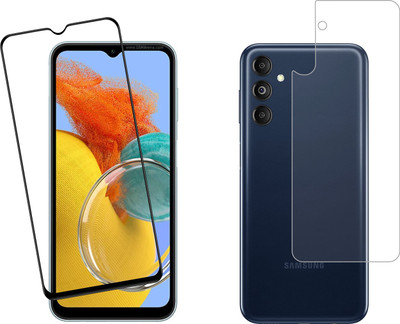 Ten To 11 Front and Back Tempered Glass for Samsung Galaxy M14 5G(Pack of 2)