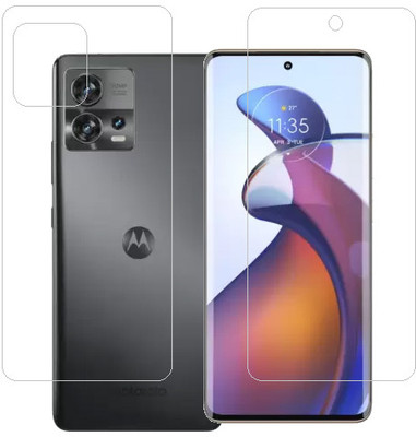 ECMERED Front and Back Tempered Glass for Motorola Edge 30 Fusion, Moto Edge 30 Fusion(Pack of 1)