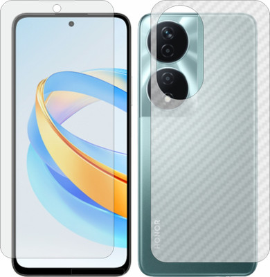 Fasheen Front and Back Tempered Glass for Honor X7b 5G(Pack of 2)