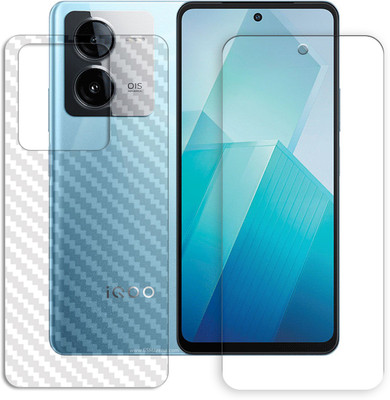 SOMTONE Front and Back Tempered Glass for vivo Y100t FRONTBACK SCREEN GUARD(Pack of 1)