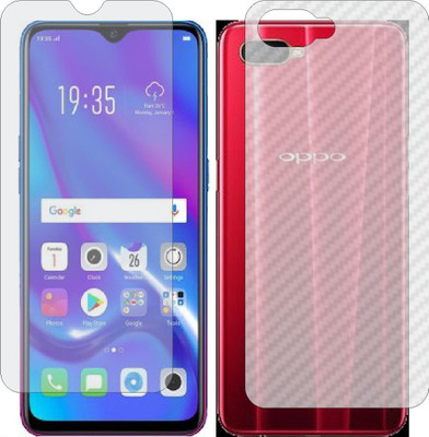 Fasheen Front and Back Tempered Glass for OPPO R17 NEO(Pack of 2)