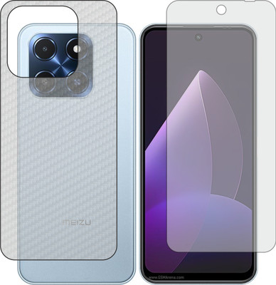 Fasheen Front and Back Tempered Glass for Meizu Mblu 22 M2511(Pack of 2)