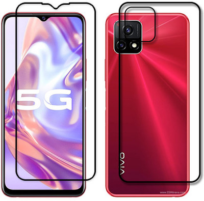 ARBAN Front and Back Tempered Glass for VIVO Y30g Front Back Flexible Tempered Glass(Pack of 1)