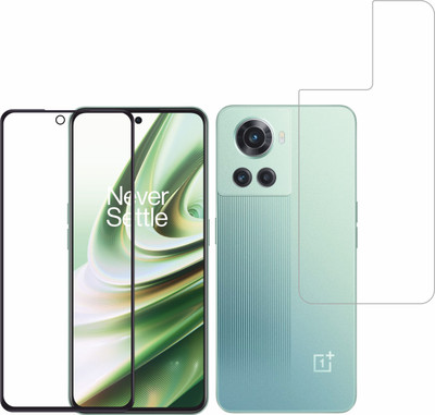 Ten To 11 Front and Back Tempered Glass for OnePlus 10R 5G(Pack of 2)