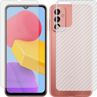 MOBART Front and Back Tempered Glass for SAMSUNG F13(Pack of 2)