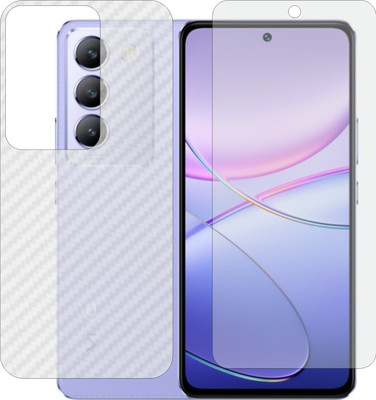 Mobling Front and Back Tempered Glass for Vivo V30 Lite ME(Pack of 2)