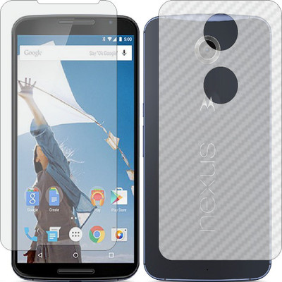 MOBART Front and Back Tempered Glass for Motorola Nexus 6(Pack of 2)