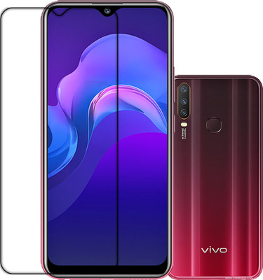 MUTAALI Front and Back Tempered Glass for VIVO Y12(Pack of 1)