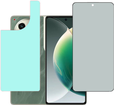 VAYUVAULT Front and Back Tempered Glass for Tecno-Camon 30 5G(Pack of 2)