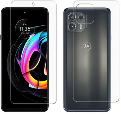 ARBAN Front and Back Tempered Glass for Motorola Edge 20 Front Back Flexible Tempered Glass(Pack of 1)