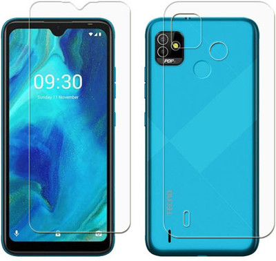 ARBAN Front and Back Tempered Glass for Tecno Pop 5(Pack of 1)