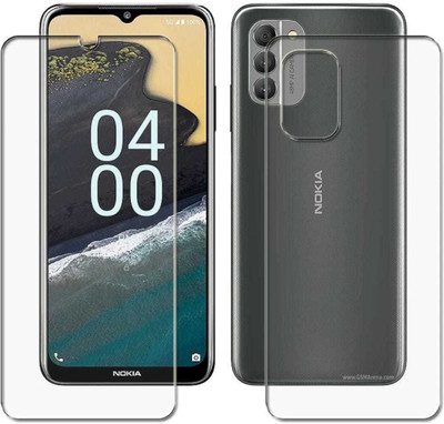 DOWRVIN Front and Back Tempered Glass for Nokia G400(Pack of 2)