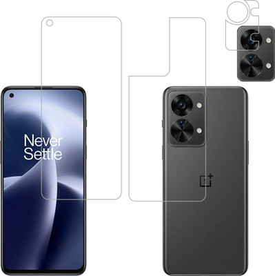 Ten To 11 Front and Back Tempered Glass for OnePlus Nord 2T 5G(Pack of 3)