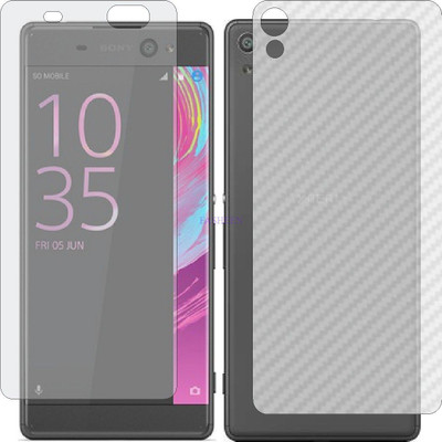 Fasheen Front and Back Tempered Glass for SONY XPERIA XA ULTRA DUAL F3216 (Front Matte Finish & Back 3d Carbon Fiber)(Pack of 2)