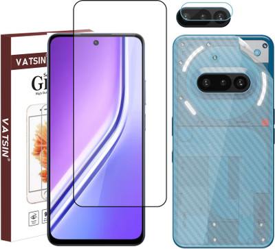 Vatsin Front and Back Tempered Glass for Nothing 3A(Pack of 3)
