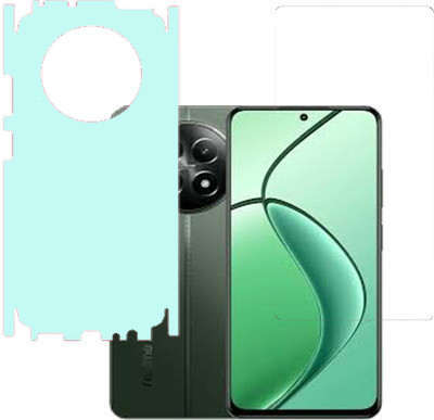 VAYUVAULT Front and Back Tempered Glass for Realme 12x, Realme 12x 5G(Pack of 2)