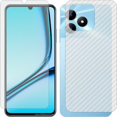 MOBART Front and Back Tempered Glass for Realme Note 50(Pack of 2)