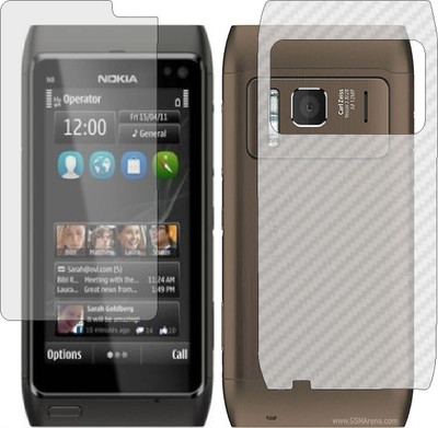 MOBART Front and Back Tempered Glass for NOKIA N8(Pack of 2)
