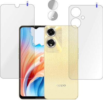 Cinzia Front and Back Tempered Glass for OPPO A59 5G(Pack of 3)
