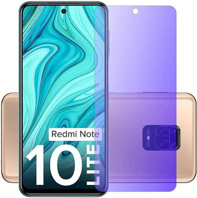 MUTAALI Front and Back Tempered Glass for Redmi Note 10 Lite(Pack of 1)