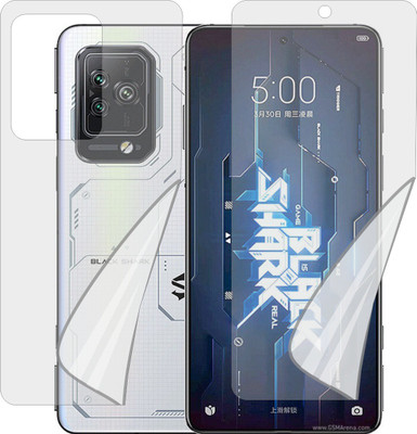 Fasheen Front and Back Screen Guard for XIAOMI BLACK SHARK 5 PRO (Edge To Edge TPU Full Coverage)(Pack of 1)