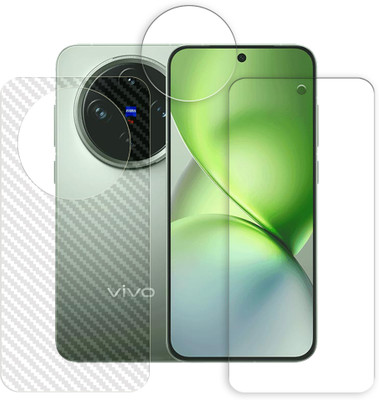 MUTAALI Front and Back Tempered Glass for vivo X200 Pro mini 5G FRONT AND BACK, CAMERA LANS PROTECTOR(Pack of 1)