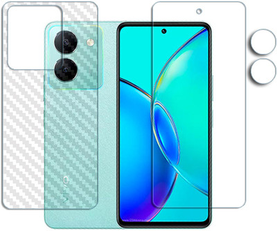SOMTONE Front and Back Tempered Glass for FRONTBACK-vivo Y36 FRONTBACK SCREEN GUARD(Pack of 1)