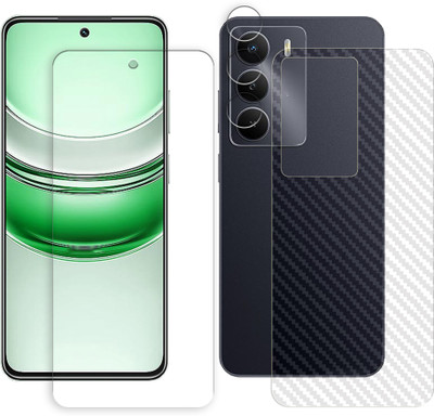 MUTAALI Front and Back Tempered Glass for Realme C73 5G(Pack of 1)