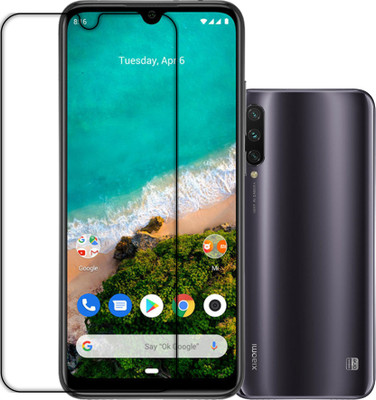 MUTAALI Front and Back Tempered Glass for MI A3(Pack of 1)