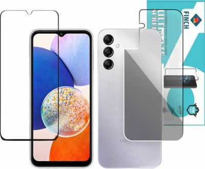 FINCH Front and Back Tempered Glass for SAMSUNG GALAXY A14 5G(Pack of 2)