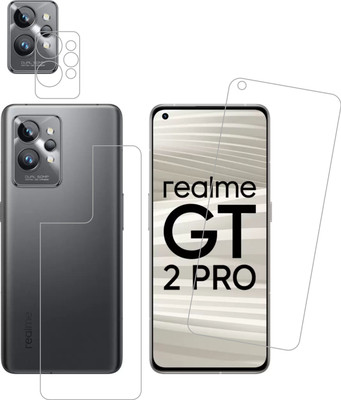 Ten To 11 Front and Back Tempered Glass for Realme GT 2 Pro(Pack of 3)
