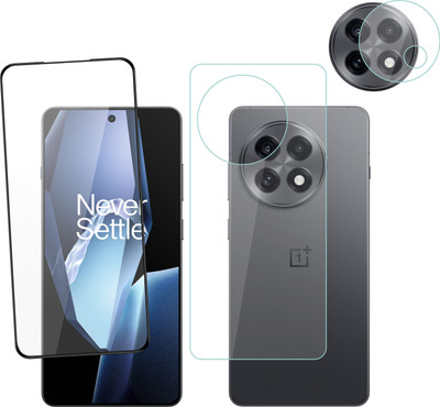 Ten To 11 Front and Back Tempered Glass for OnePlus 13R(Pack of 3)