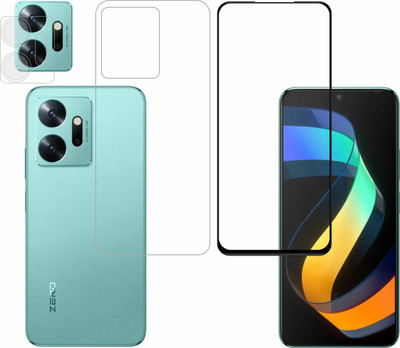 Ten To 11 Front and Back Tempered Glass for infinix zero 20(Pack of 3)