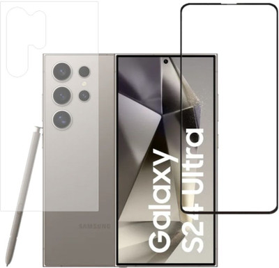 FINCH Front and Back Tempered Glass for Samsung Galaxy S24 Ultra, S24 Ultra, Galaxy S24 Ultra, Samsung S24 Ultra(Pack of 2)