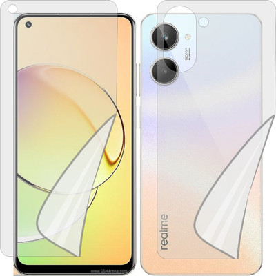 Fasheen Front and Back Screen Guard for REALME 10 RMX3630 (Edge To Edge TPU Full Coverage)(Pack of 1)