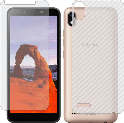 Fasheen Front and Back Tempered Glass for INFINIX SMART 2(Pack of 2)