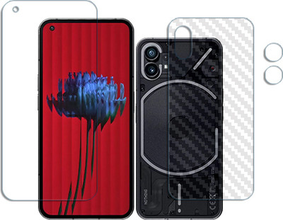 ARBAN Front and Back Tempered Glass for Nothing Phone 1 FRONTBACK SCREEN GUARD(Pack of 1)