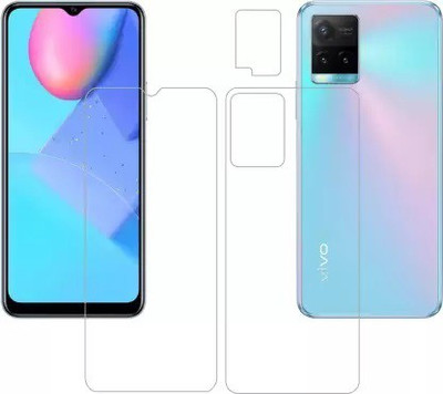 MUTAALI Front and Back Tempered Glass for Vivo Y33T(Pack of 1)