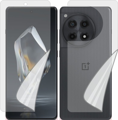 Mobling Front and Back Tempered Glass for Oneplus 12 R(Pack of 1)