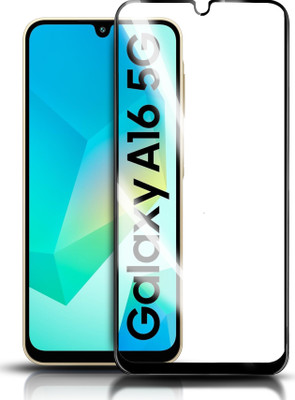 GLOBAL NOMAD Edge To Edge Tempered Glass for SAMSUNG Galaxy A16 5G(Pack of 1)