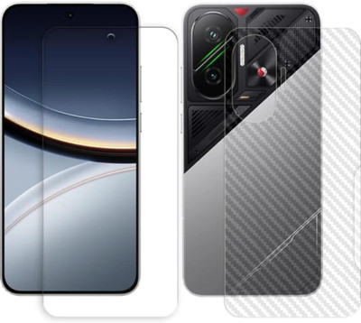 DOWRVIN Front and Back Tempered Glass for POCO F7 5G(Pack of 2)