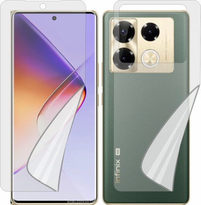 Mobling Front and Back Tempered Glass for Infinix Note 40 Pro Plus 5G(Pack of 1)