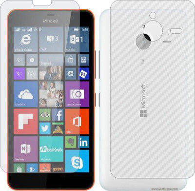 MOBART Front and Back Tempered Glass for MICROSOFT LUMIA 640 XL LTE DUAL SIM(Pack of 2)