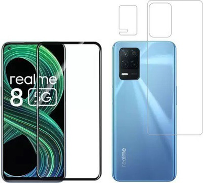 MUTAALI Front and Back Tempered Glass for Realme 8s 5G(Pack of 1)